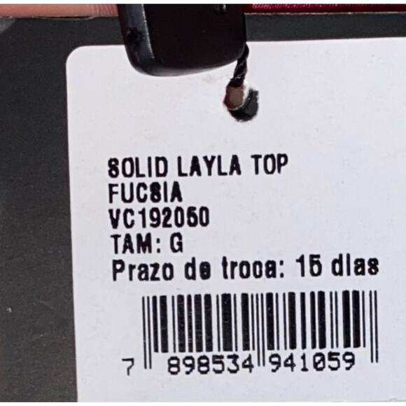 NWT‎ VIXPaulaHermanny Solid Layla Halter Top Size L - Picture 4 of 4